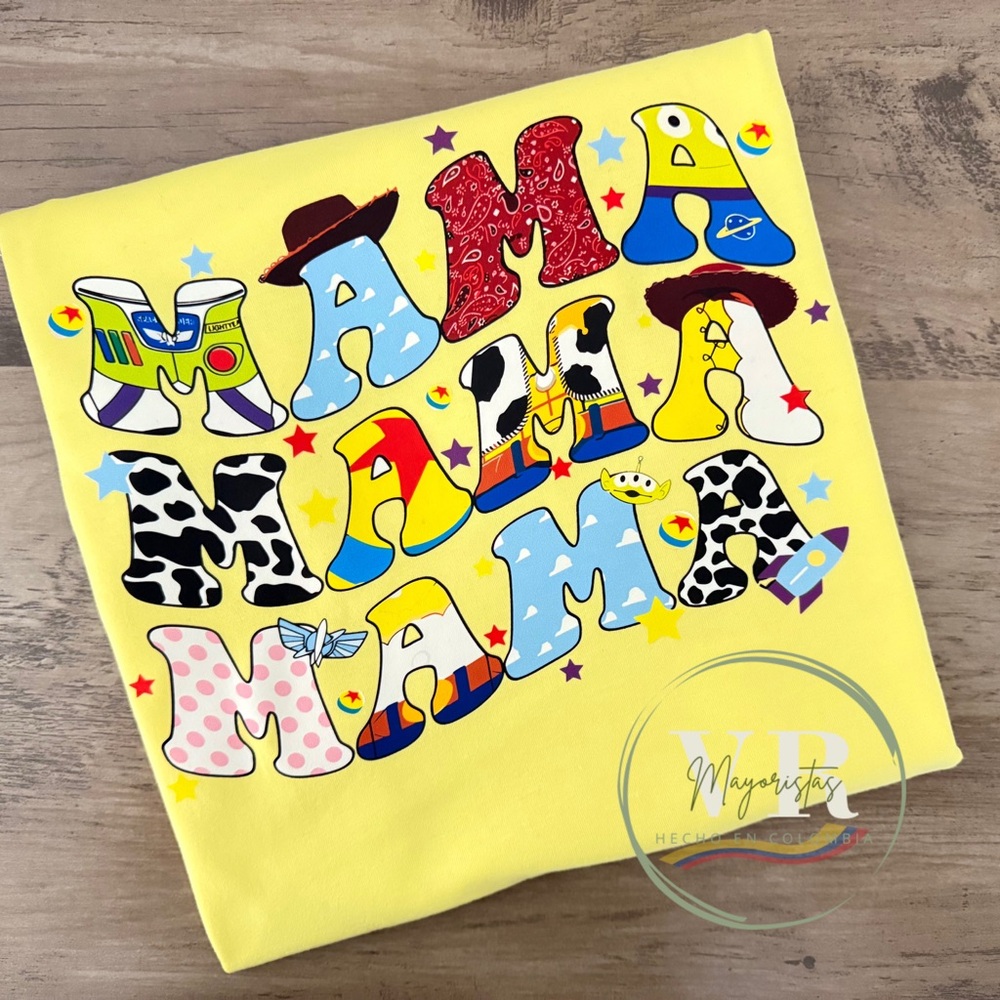 Colorful Mama Graphic Tee